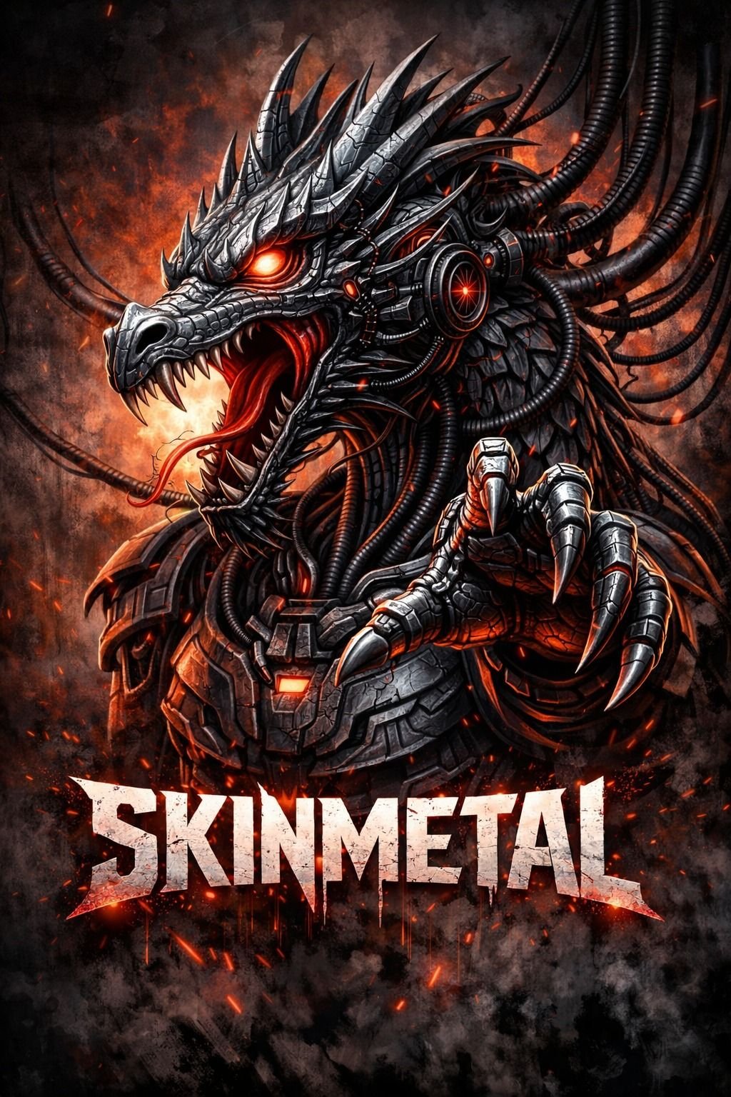 SKINMETAL new album art